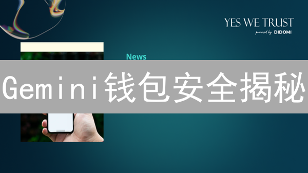 Gemini钱包安全揭秘：机构级托管，新手也能放心用？